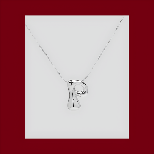 Bubbly Silver Necklace